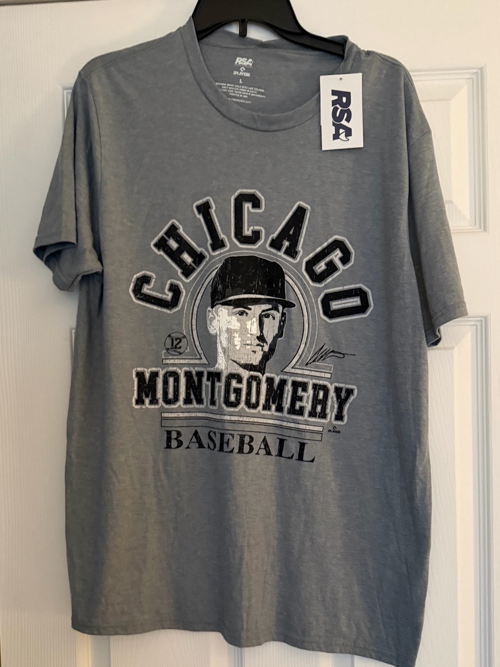 Men’s Chicago Montgomery Baseball Graphic Tee - Gray